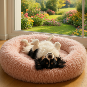 Callie's Choice: 68" L Super Plush Luxurious Human Dog Bed